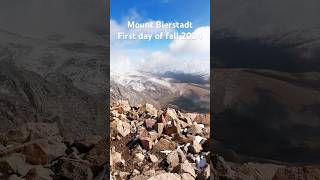 Mount Bierstadt 14066feet First day of Fall 2024 [upl. by Aihsit]