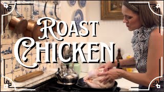 How to ROAST a WHOLE CHICKEN in the OVEN  Jacques Pépin Method [upl. by Hillell]