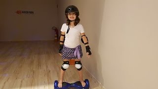 APRENDENDO A ANDAR DE HOVERBOARD  HOVER PARK  DIVERSÃO [upl. by Monetta781]