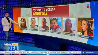 Elecciones 2024 Estos son los aspirantes de Morena a candidatos a gubernaturas  Francisco Zea [upl. by Vladamir874]