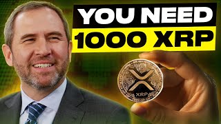 WHY YOU NEED 1000 XRP RIGHT NOW  Brad Garlinghouse [upl. by Stoops815]