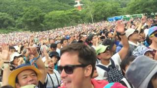 Stereophonics quotDakotaquot at FUJI ROCK FESTIVAL 20160724 [upl. by Patnode82]