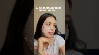 Crema de arroz para las arrugas 😱 tips trucosdebelleza skincare tipsnaturales trucosytips [upl. by Shulem]