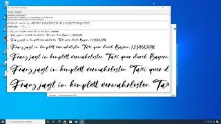 Schriftarten in Windows 10 installieren [upl. by Burget]