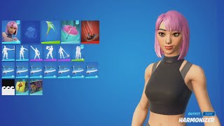 HARMONIZER Skin Showcase in Fortnite [upl. by Lapham]