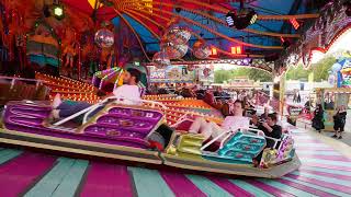 Musik Express  Kinzler Cannstatter Volksfest Wasen Stuttgart 2023 offride Mack 4k [upl. by Najed770]