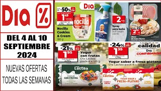 Ofertas Supermercado DIA  Catálogo DIA 4 septiembre 2024  Folleto DIA del 4 de septiembre 2024 [upl. by Freemon36]