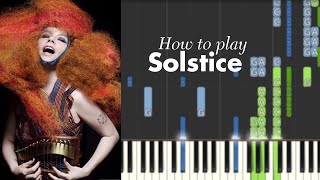 How to play Solstice by Björk [upl. by Roi]