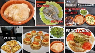 7 PLATOS SALUDABLES EN FREIDORA DE AIRE Fáciles y Rápidas AIRFRYER [upl. by Dosh313]