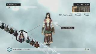 Assassins Creed Brotherhood  E3 2010 Multiplayer Wanted Mode Walkthrough  HD [upl. by Whyte]