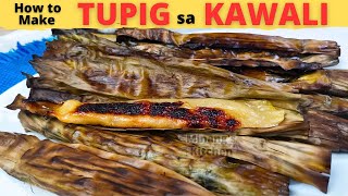 TUPIG SA KAWALI  Ganito Lang Kadali Ang Pagluluto Ng TUPIG  KAKANIN Recipe [upl. by Enale280]