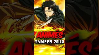 Les animés des années 2010  Shorts SNK anime manga [upl. by Aivato228]