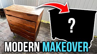 MidCentury Modern Furniture Makeover  MCM Refinishing [upl. by Otinauj]