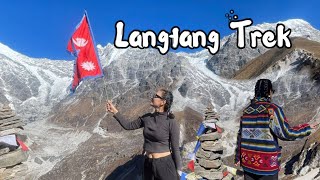 LANGTANG TREAK  ROSHNI VLOG [upl. by Sukramed]