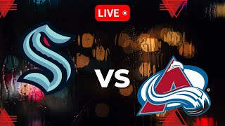 Seattle Kraken vs Colorado Avalanche  National Hockey League LIVE [upl. by Atsugua]