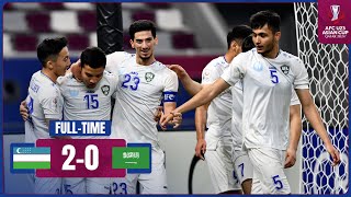 AFCU23  QFinal  Uzbekistan 2  0 Saudi Arabia [upl. by Assenej]