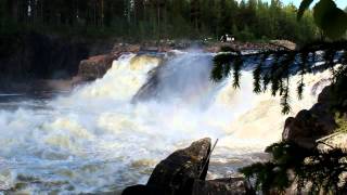 Jokkfall i Kalixälven Sweden [upl. by Ardaid]