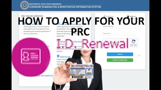 How to apply for the renewal of your PRC license [upl. by Krishna]