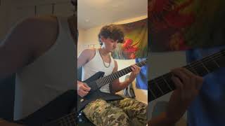 second solo from Ex Nihilo  RevocationOfficial  shred guitar metal music [upl. by Ailegna]