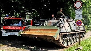 Bundeswehrunterstützung in Düsseldorf [upl. by Pelagias]