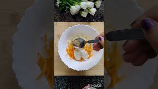 Home made coleslaw  Shawarma stuffingrecipe food asmrshorts [upl. by Elumas]