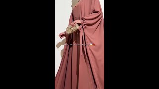 Can I wear this for umrah fashion abaya ootd hijab dress modestfashion trending fyp [upl. by Guarino]