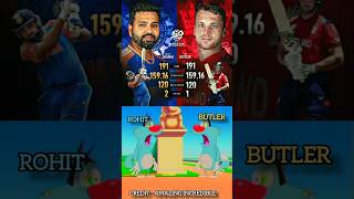 Rohit vs Butler😈☠️same💖 shorts shortsfeed cricket funny trendingshorts wc [upl. by Scarrow]