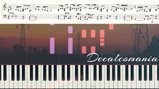 BTS Jungkook 방탄소년단 정국  Decalcomania Demo Piano Tutorial 피아노 튜토리얼 by Lunar Piano [upl. by Yevi]