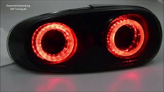 SWCeli LED Rückleuchten passend für Mazda MX5 NC 0815 blacksmoke Lightbar SWTuning [upl. by Narmi]