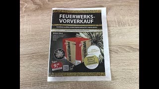 Feuerwerks Prospekt  Sonderpreis Baumarkt  Silvester 20172018 [upl. by Htebirol]