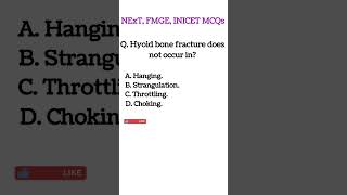 NExT FMGE INICET NEETPG MCQs and PYQs forensicmedicine inicet fmge neetpg medicosQ [upl. by Noguchi]