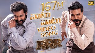 Naatu Naatu Full Video Song Telugu  RRR Songs  NTR Ram Charan  MM Keeravaani  SS Rajamouli [upl. by Lleynad]