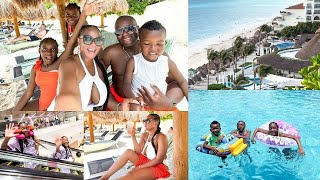 WEEKLY VLOG EXPERIENCE CANCUN MEXICO WITH US  OUR FAMILY VACATION ALL INCLUSIVE RESORT IN CANCUN [upl. by Bethany]