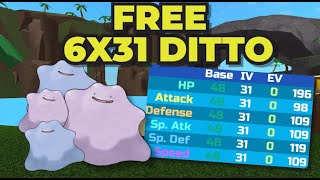 Whats the FASTEST Way to Get a 6x31 Ditto in Pokemon Brick Bronze [upl. by Heddie546]