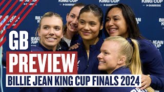 Boulter Raducanu Dart Watson amp Nicholls Preview  Billie Jean King Cup Finals 2024  LTA [upl. by Riem506]