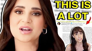 ROSANNA PANSINO ADDRESSES COLLEEN BALLINGER [upl. by Katine674]