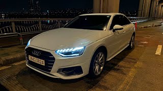 2024 A4 40 TFSI  POV TEST DRIVE NIGHT [upl. by Refinnej79]