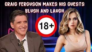 Craig Ferguson Makes His Guests Blush and Laugh for 25 minutes   Fixed Audio [upl. by Lorrad]