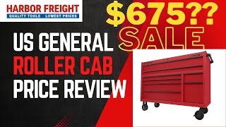 US General 56 in Roller Cabinet Harbor Freight Sale [upl. by Hannahoj]