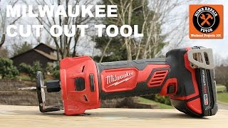 Milwaukee M18 Cut Out Tool Two Pounds and 28K RPMS [upl. by Adnileb]