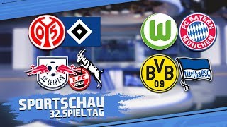 YTBUNDESLIGA SPORTSCHAU  Sonntagsspiele  32Spieltag [upl. by Burleigh]