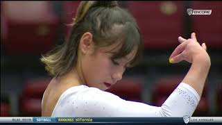 Katelyn Ohashi 2018 Floor vs Stanford 9950 [upl. by Eednam]