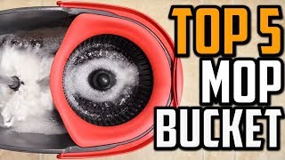 Best Mop Bucket 2024  Top 5 Mop Buckets Review [upl. by Aydan]