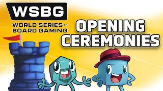 World Series of Board Gaming 2024 Opening Ceremonies [upl. by Neeneg]