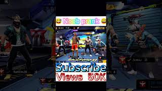 Nobo prank pro player😓😓😓😓 v s noob😭 Adam nisilt freefirevideo freefire [upl. by Ethben]