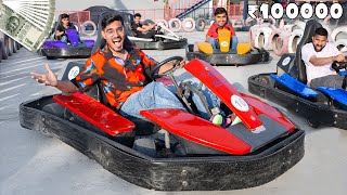 ₹100000 GoKart Race on Real Track🔥 कौनसी गाड़ी रेस जीतेगी [upl. by Olenta]