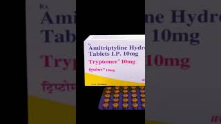 Amitriptyline Hydrochloride Tablets IP 10 mg  Tryptomer 10 mg Tablets [upl. by Haimarej]