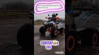 ILE METRÓW ZROBI MŁODY❗ atv quad dc dlaciebie [upl. by Eiramoj]