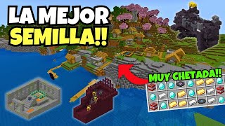 🔥Busque en Mas de 1000 Semillas de Minecraft y ESTA fue la Mejor que ECONTRE [upl. by Fafa]