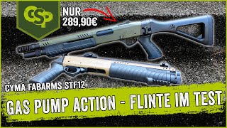 Cyma Fabarms STF12  Gas Pump Action für jedermann  GSP Gun Check [upl. by Noyerb165]